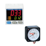 Pressure switches and display devices