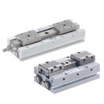 Flat type air hand with linear guide