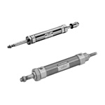 Double acting pull, push stroke adjustment type