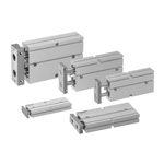 Twin rod cylinders TDA6 series