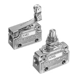 Plunger type mechanical valve, micro valve series